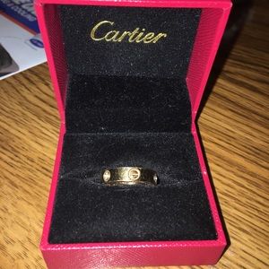 Cartier love ring